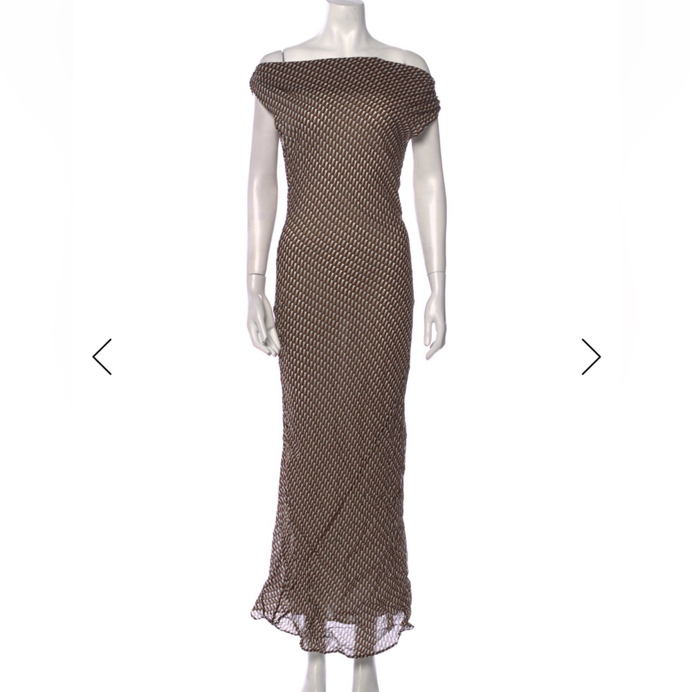 Reformation Brown Maxi Dress